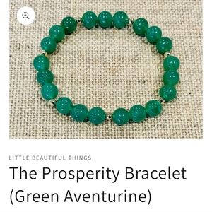 The Prosperity Bracelet (Green Aventurine)